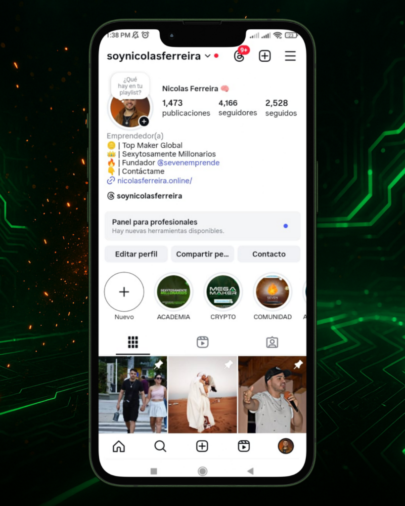 Instagram: @soynicolasferreira